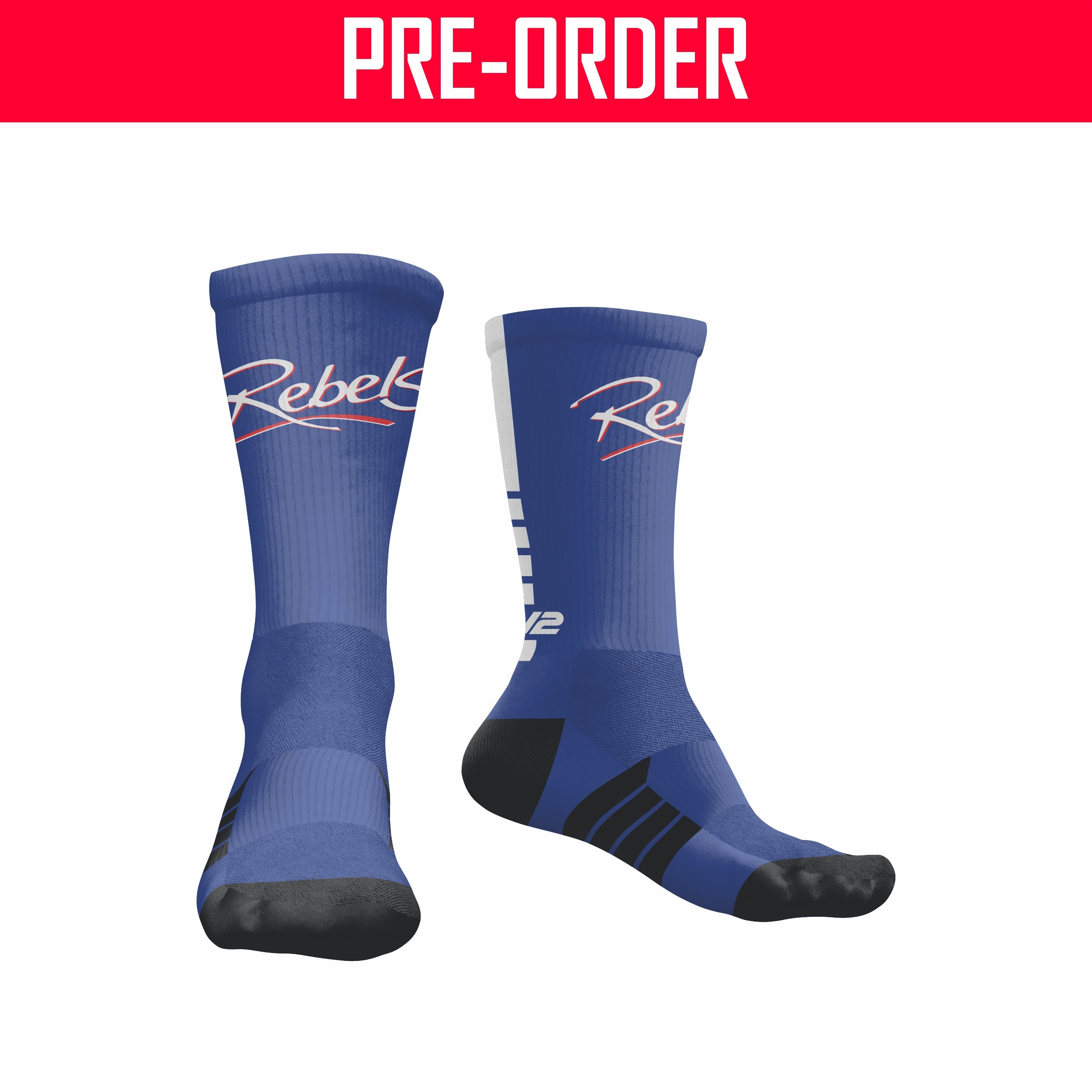 Eastern Shore Rebels - Pro Crew Sock