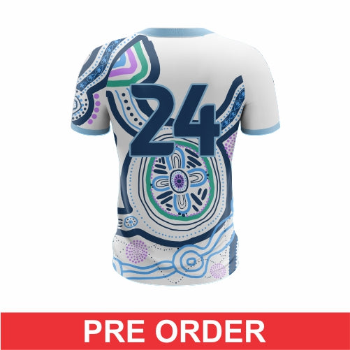 Estates FC - Club Football Jersey (Indigenous) - White