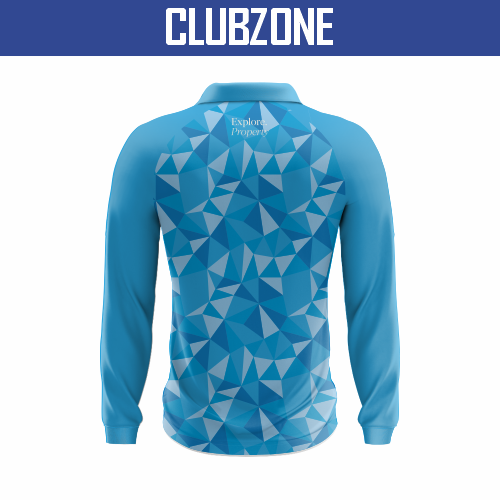 Explore Property - Long Sleeve Champion Fishing Polo