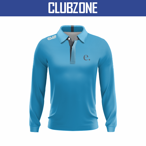 Explore Property - Long Sleeve Champion Polo Blue