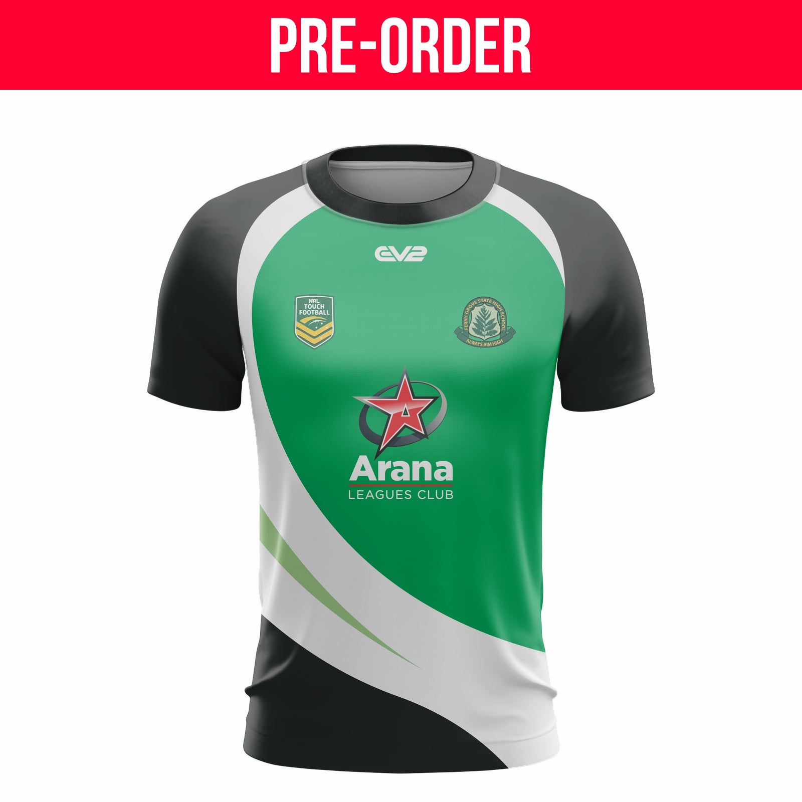 Ferny Grove State High School - Training Shirt Playing Shirt B (YEAR 7 GIRLS)