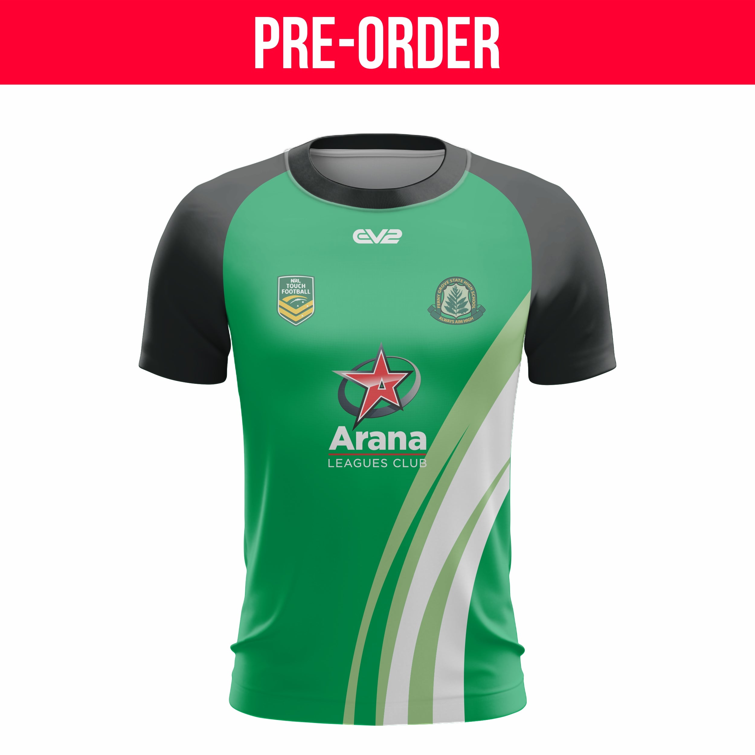 Ferny Grove State High School - Training Shirt Playing Shirt E - (YEAR 9)