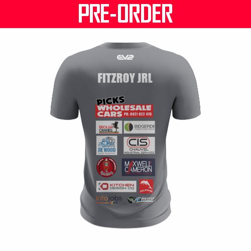 Fitzroy Sharks JRL - Training Shirt