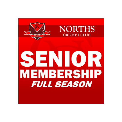 Norths Cricket (NCCSHOP) - SENIORS Membership - FULL Season