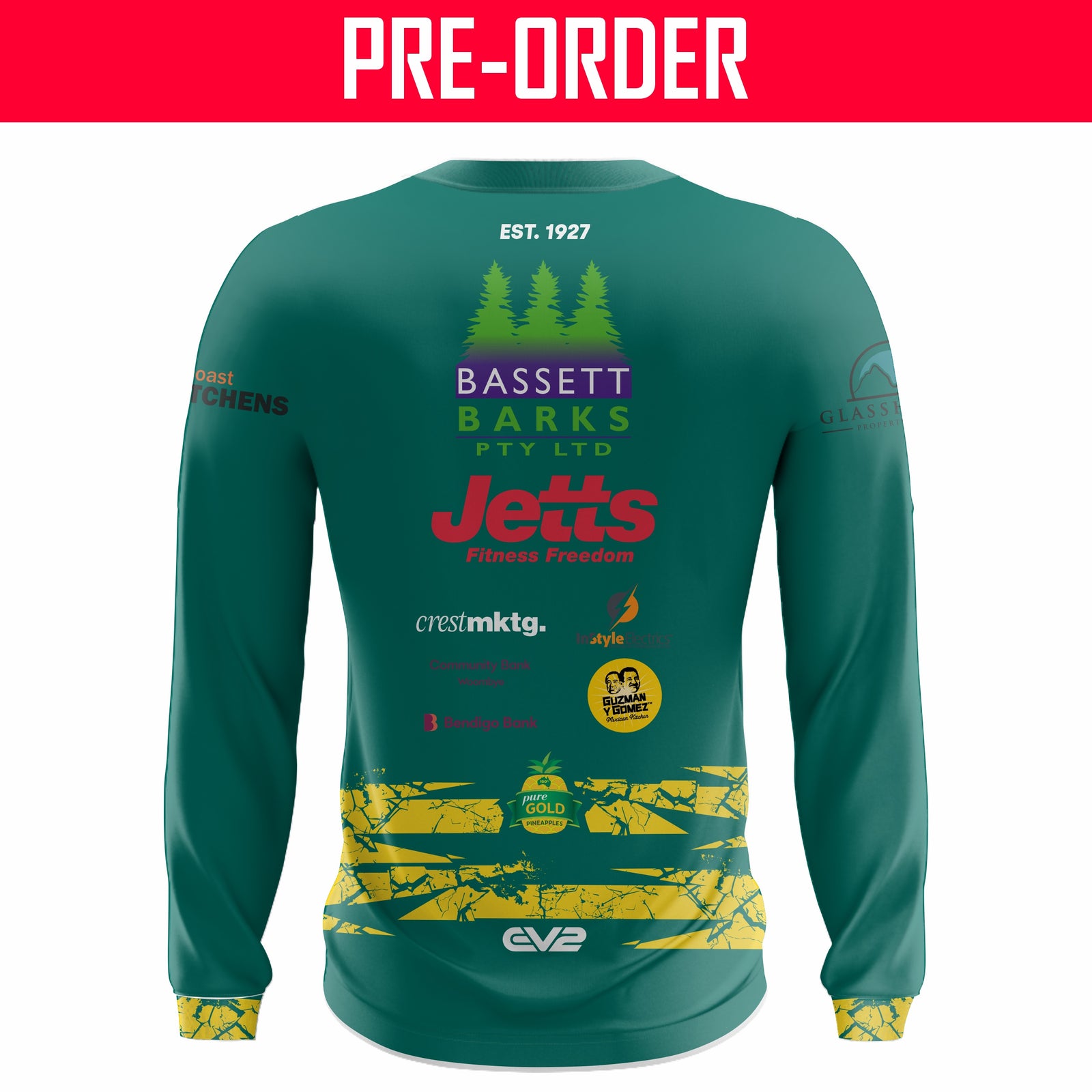 Glasshouse Districts Cricket Club - Training Shirt L/S