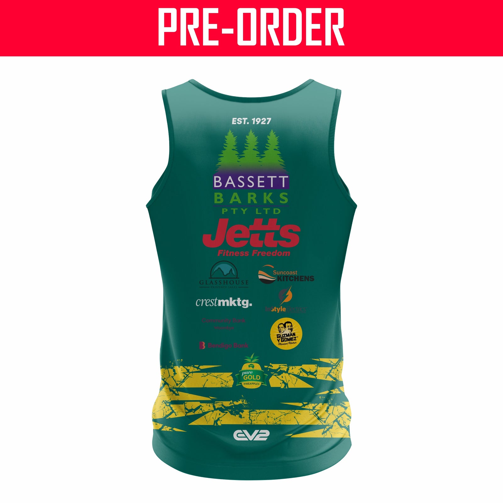 Glasshouse Districts Cricket Club - Training Singlet
