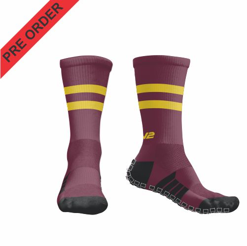 Glencoe Football Club - Pro Crew Sock - with Grip
