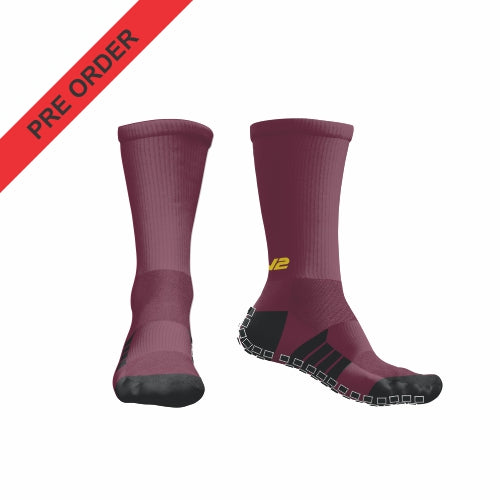 Glencoe Football Club - Pro Crew Sock - with Grip