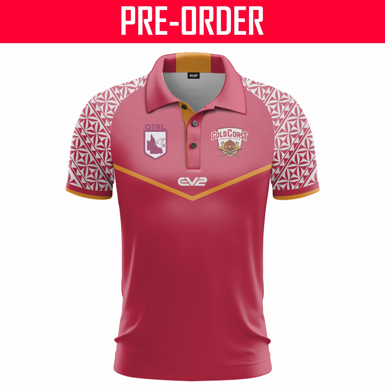Gold Coast - Tonga RL - Club Polo