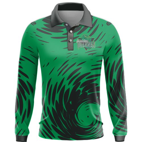 Thuringowa State High Schoo - Gouldian Goannas Long Sleeve Polo