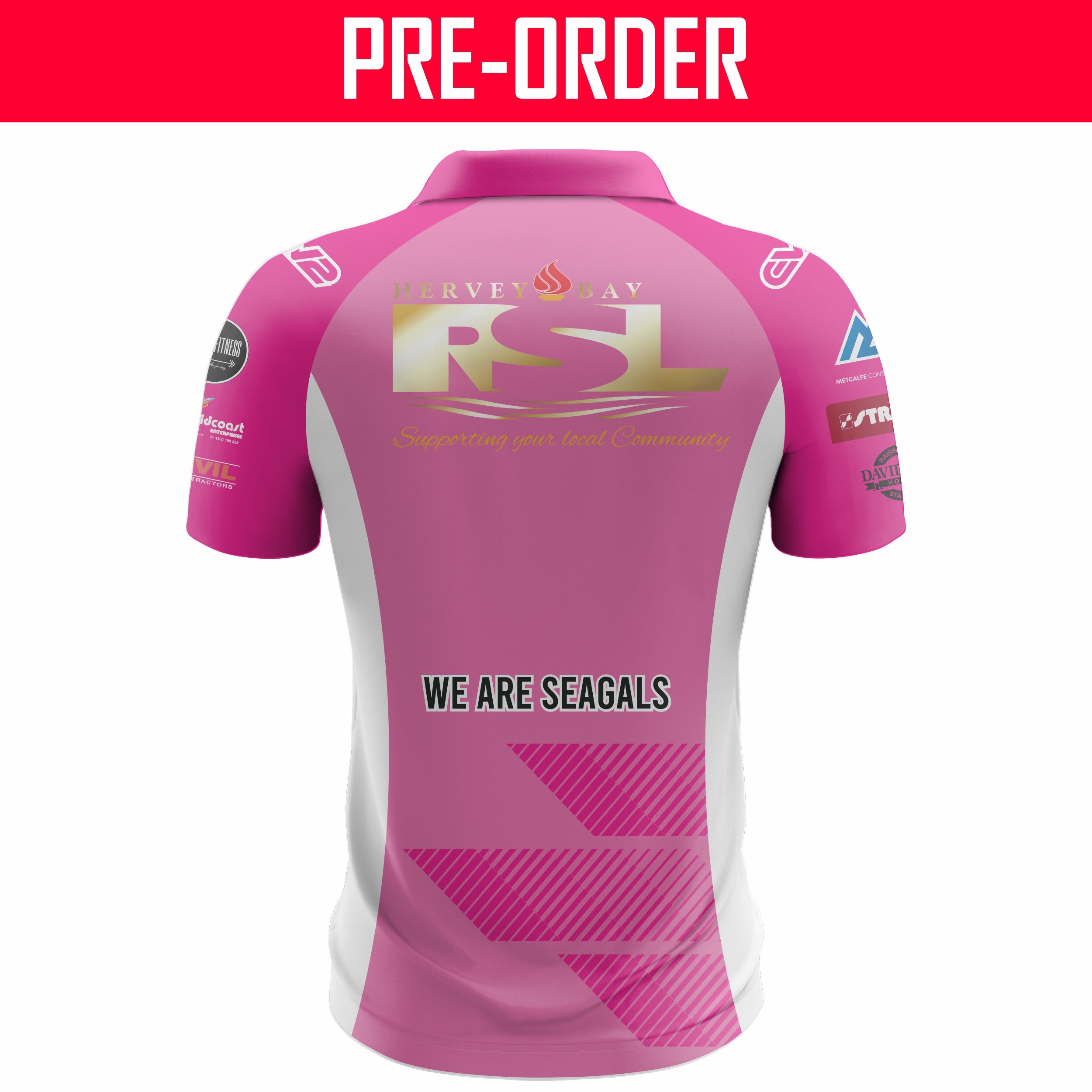 Hervey Bay Seagulls JRL - Seagals Club Polo (KIDS)