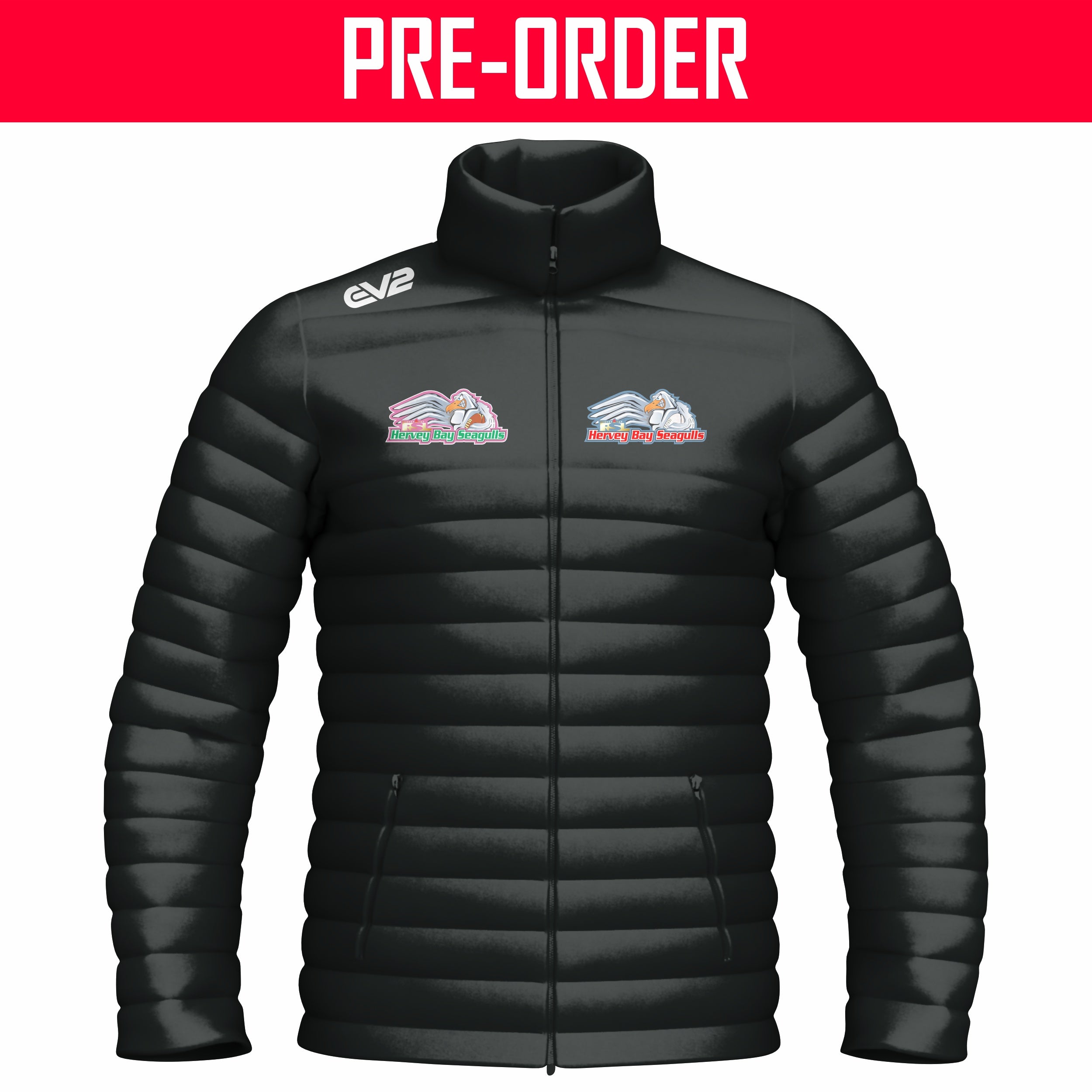 Hervey Bay Seagulls JRL - Puffer Jacket