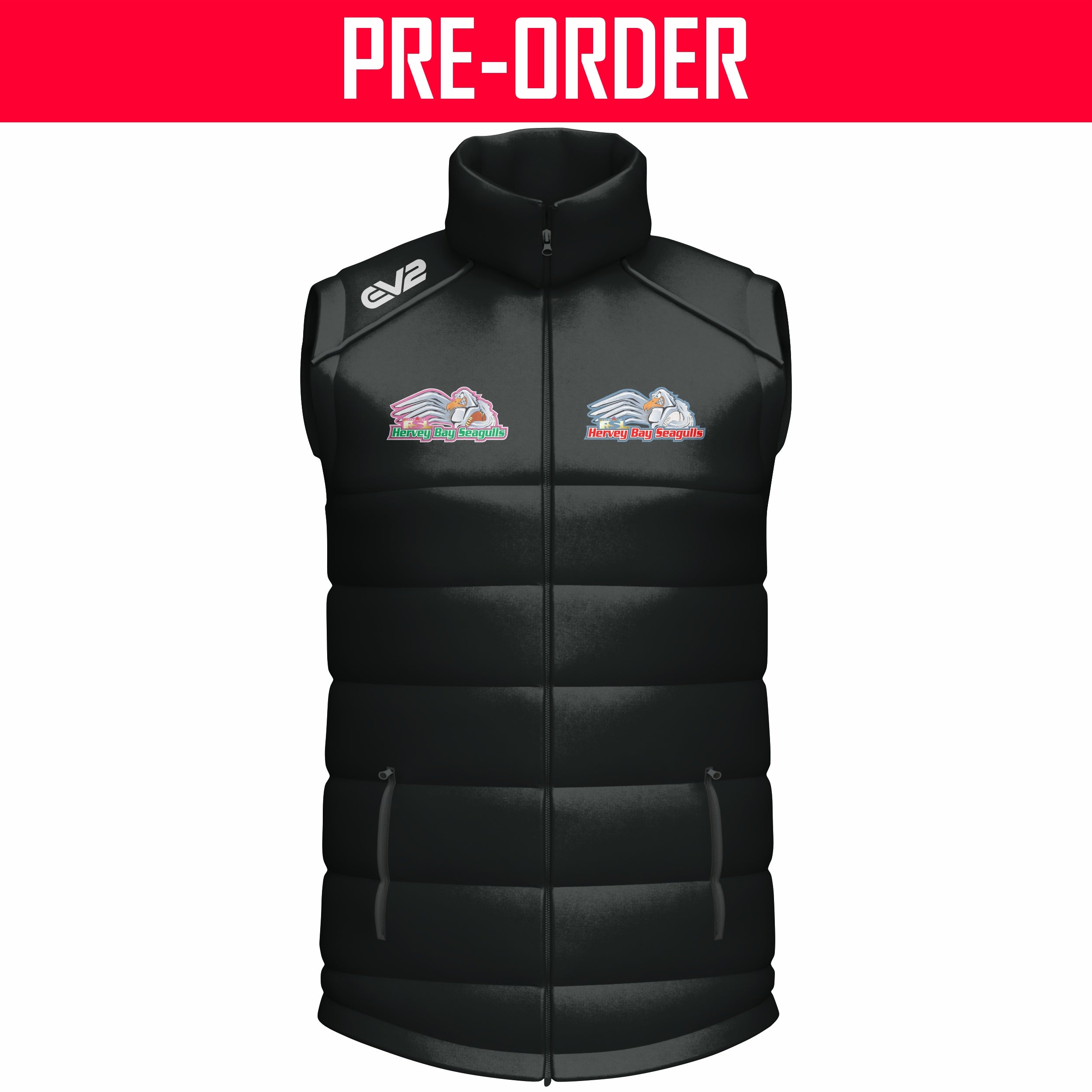Hervey Bay Seagulls JRL - Puffer Vest