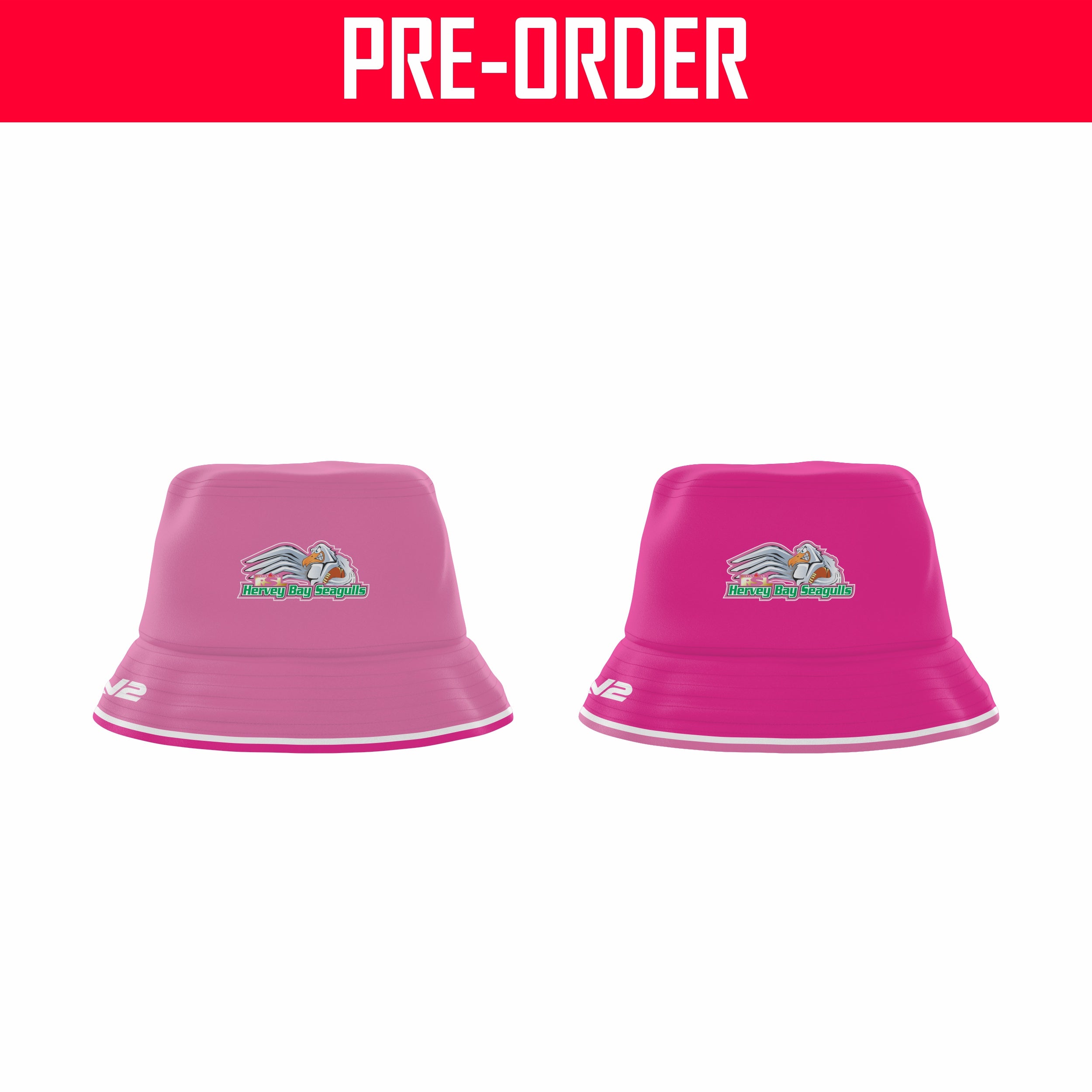 Hervey Bay Seagulls JRL - Seagals Reversible Bucket Hat