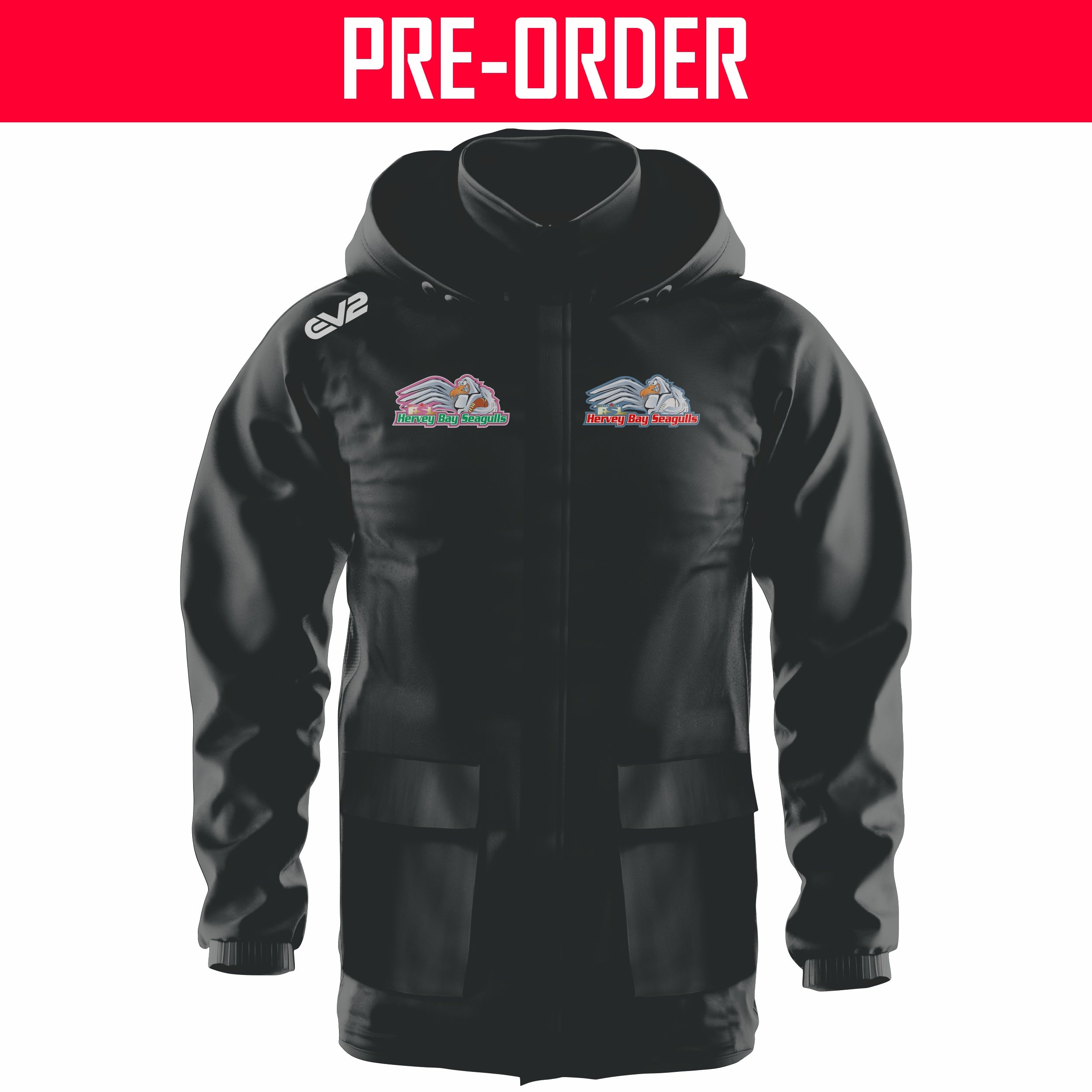 Hervey Bay Seagulls JRL - Stadium Jacket