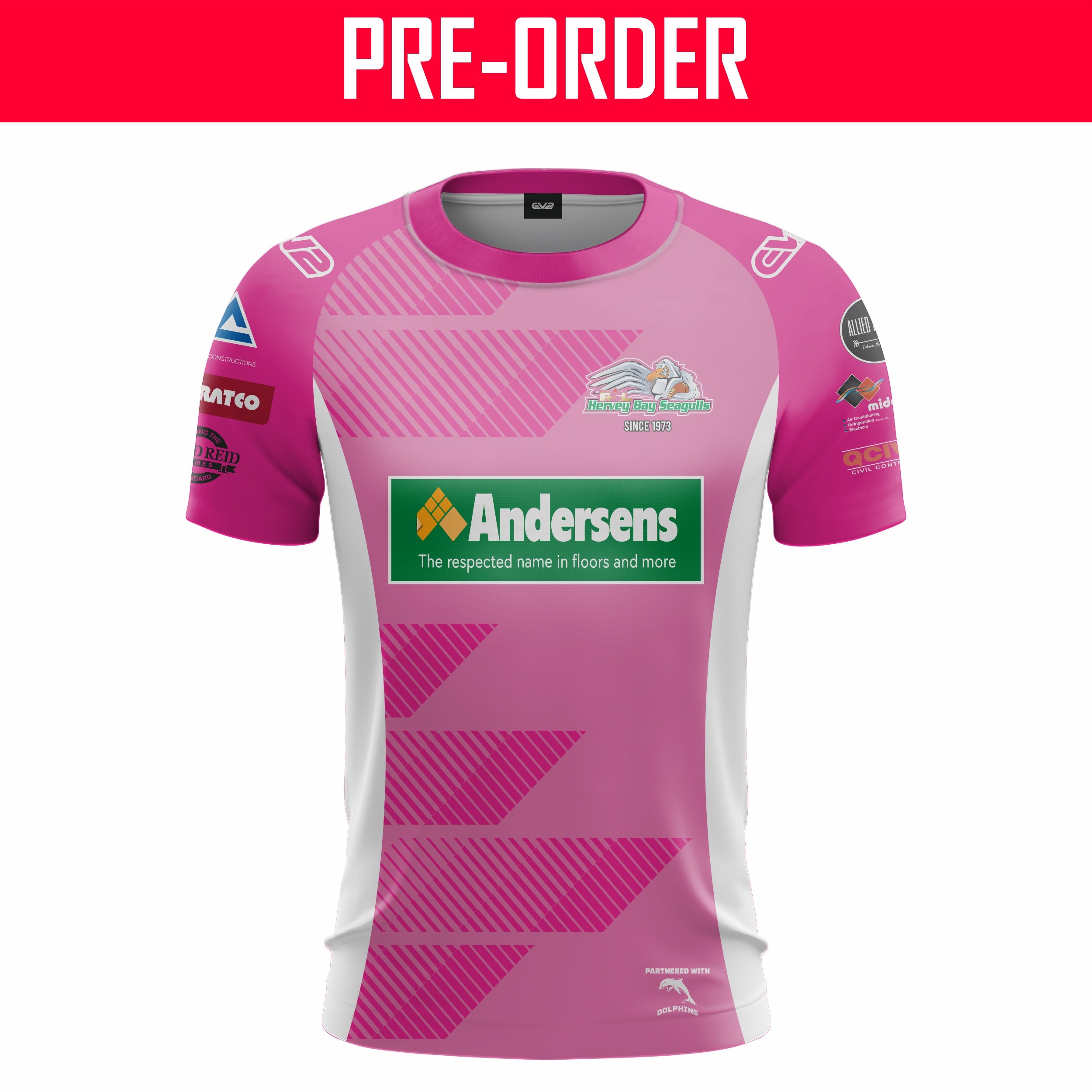 Hervey Bay Seagulls JRL - Seagals Training Shirt