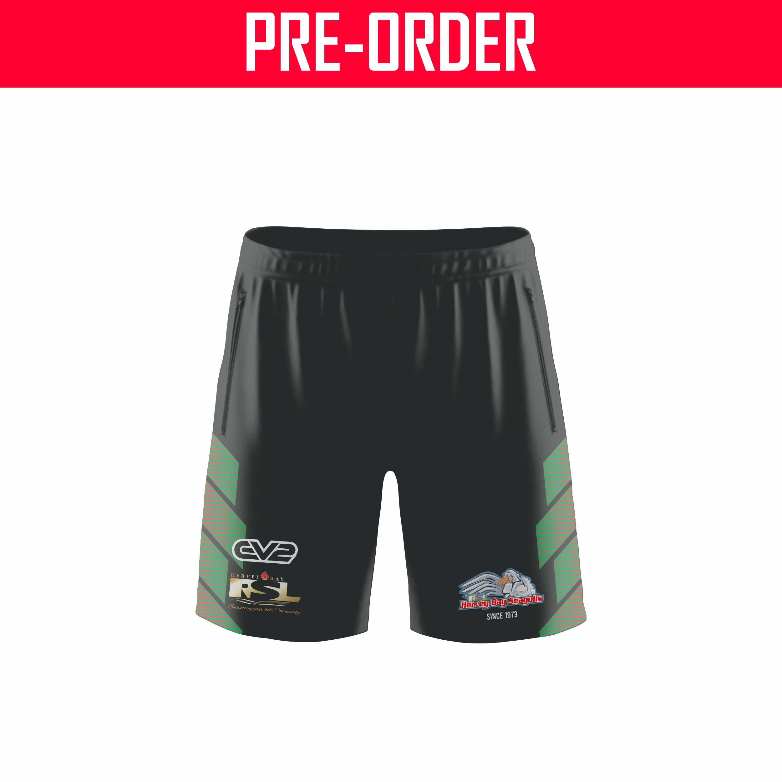 Hervey Bay Seagulls JRL - Seagulls Training Short