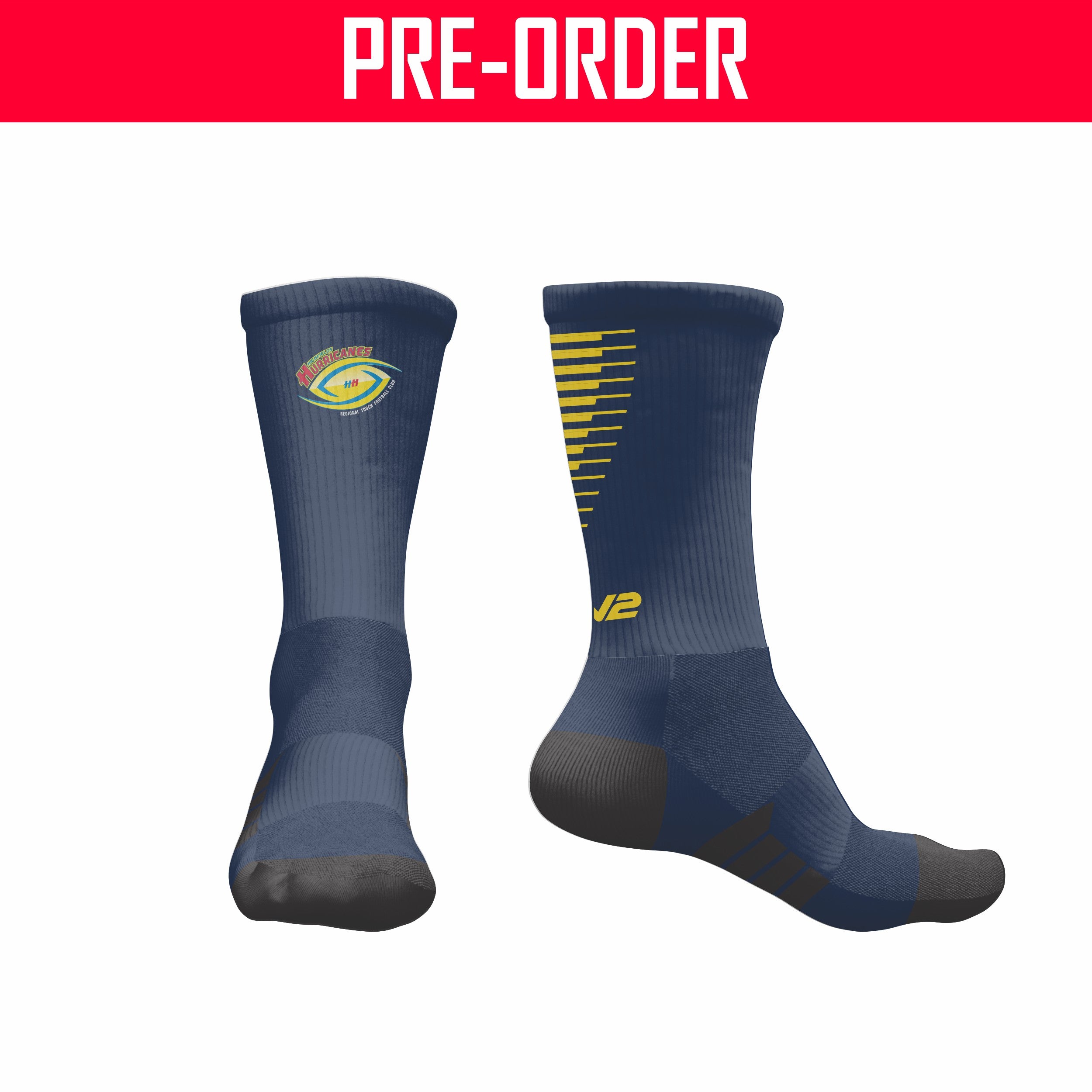 Highfields Hurricanes Touch FC - Pro Crew Sock
