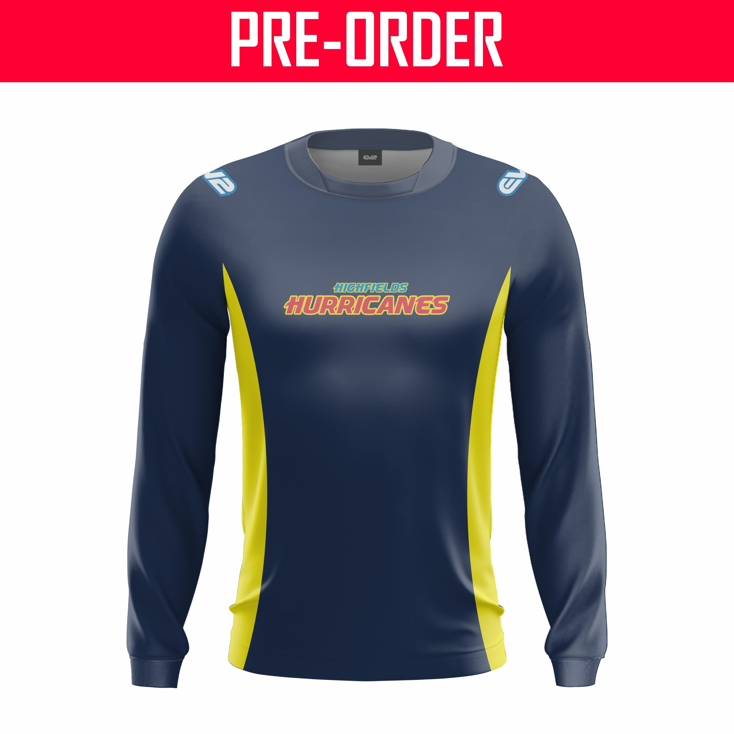 Highfields Hurricanes Touch FC - L/S Training Shirt