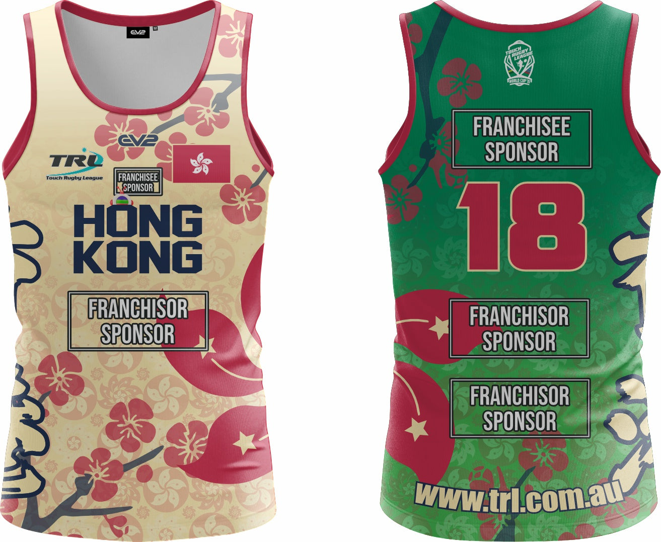 Hong Kong TRL - Singlet (TRL World Cup)
