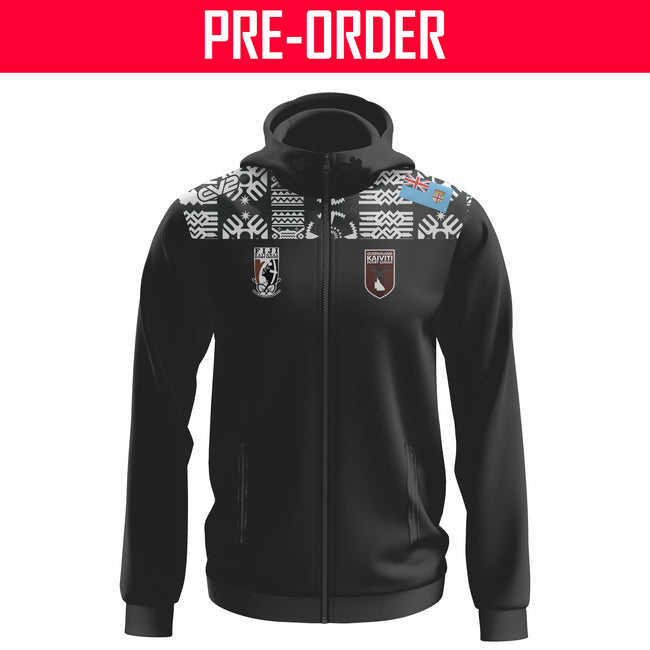 Qld Fiji Rugby League  - Pro Hoodie