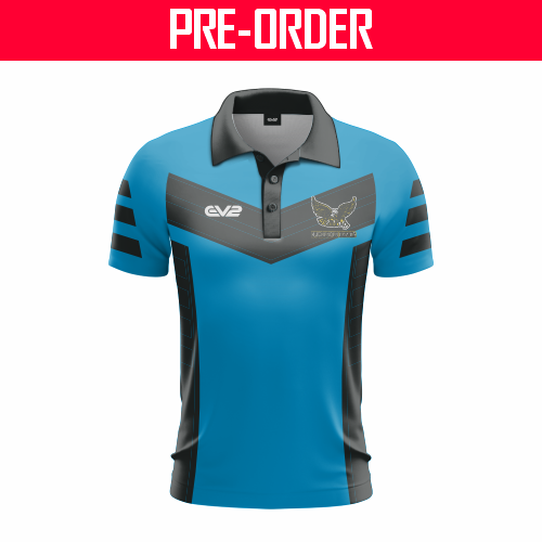 Hughenden Hawks JRL - Black Club Polo