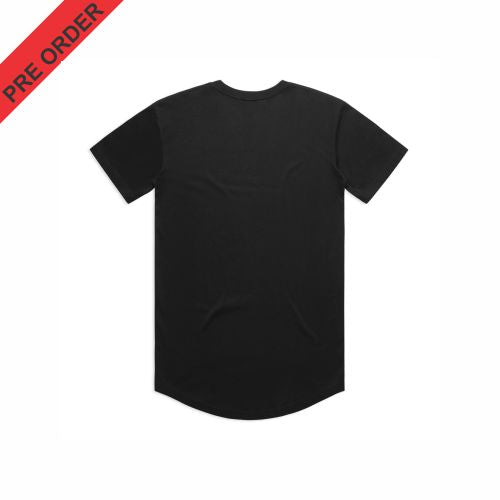 IGNITE PILATES & CO  - STAPLE CURVE TEE - 5076 - BLACK
