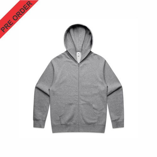 IGNITE PILATES & CO - UNISEX RELAX ZIP HOODIE 5162 - GREY MARLE