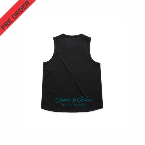 IGNITE PILATES & CO  - Wo's Martina Tank - Black 4090