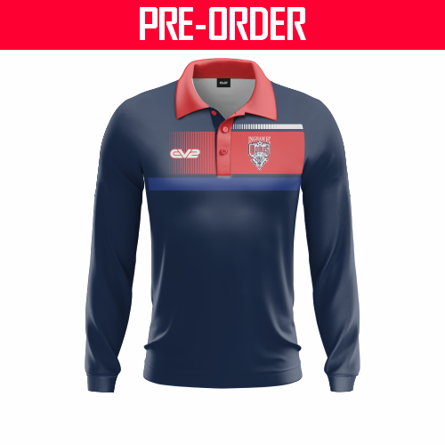 Ingham FC Wolves -  Club Travel Polo Long Sleeve