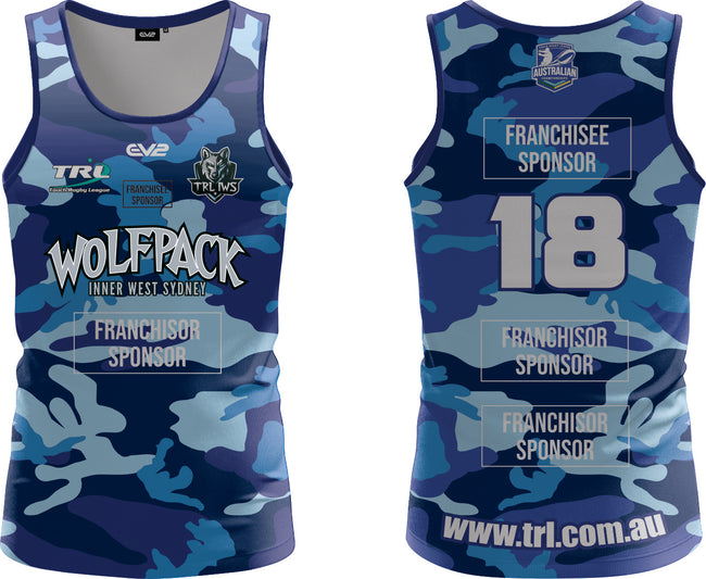 Inner West Sydney Wolfpack TRL - Singlet (TRL Australian Championships)
