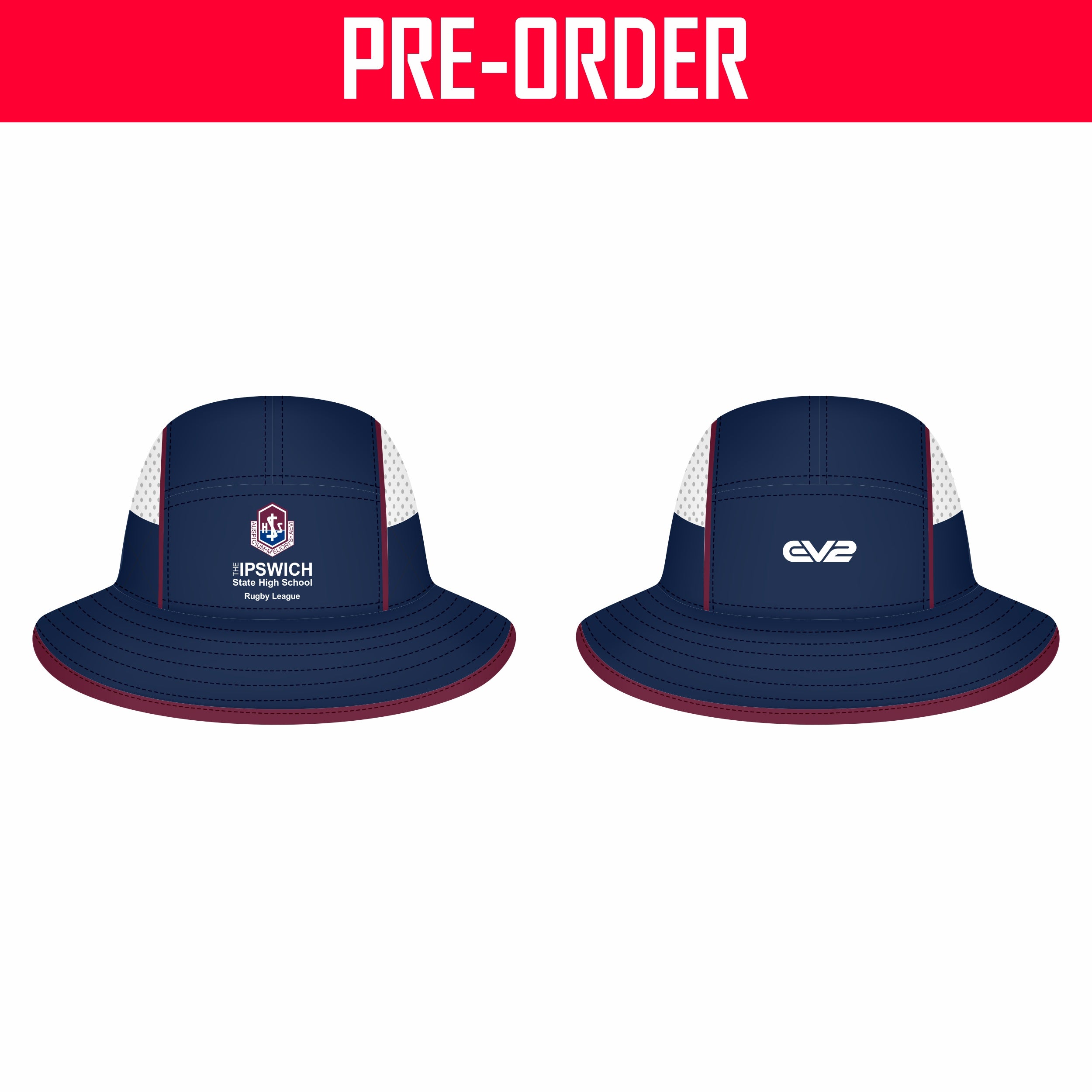 Ipswich SHS Rugby League - EV2 Pro Training Bucket Hat