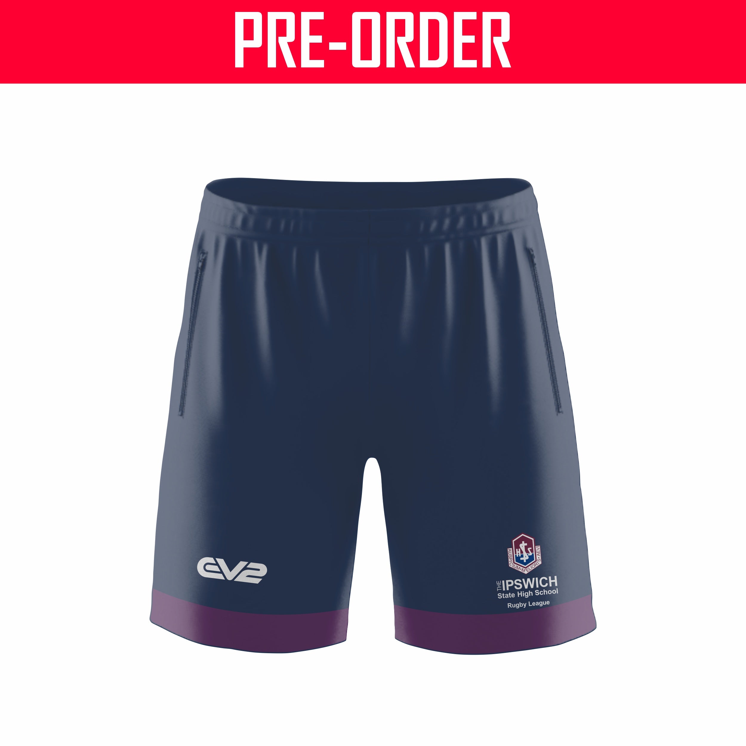 Ipswich SHS Rugby League - Training Short Girls