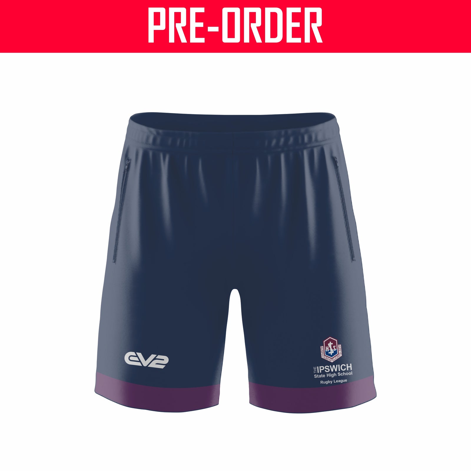 Ipswich SHS Rugby League - Training Short Girls