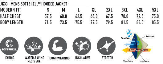 Glencoe Netball Club - Softshell Hood Jacket