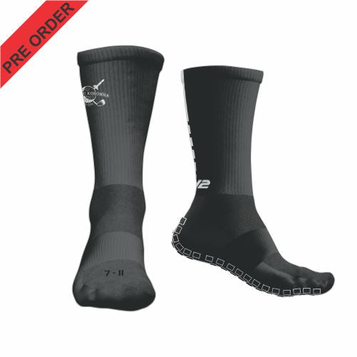 Whanau Korowha Golf Club - Pro Crew Sock - with Grip