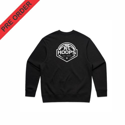 KT Hoops - Heavy Crew Neck - 5145 - Black