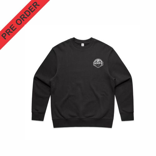 KT Hoops - Heavy Crew Neck - 5145 - Coal