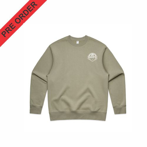 KT Hoops - Heavy Crew Neck - 5145 - Eucalyptus