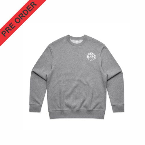 KT Hoops - Heavy Crew Neck - 5145 - Grey Marle