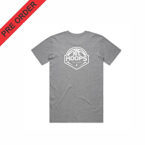 KT Hoops - Staple Tee - 5001 - Grey Marle