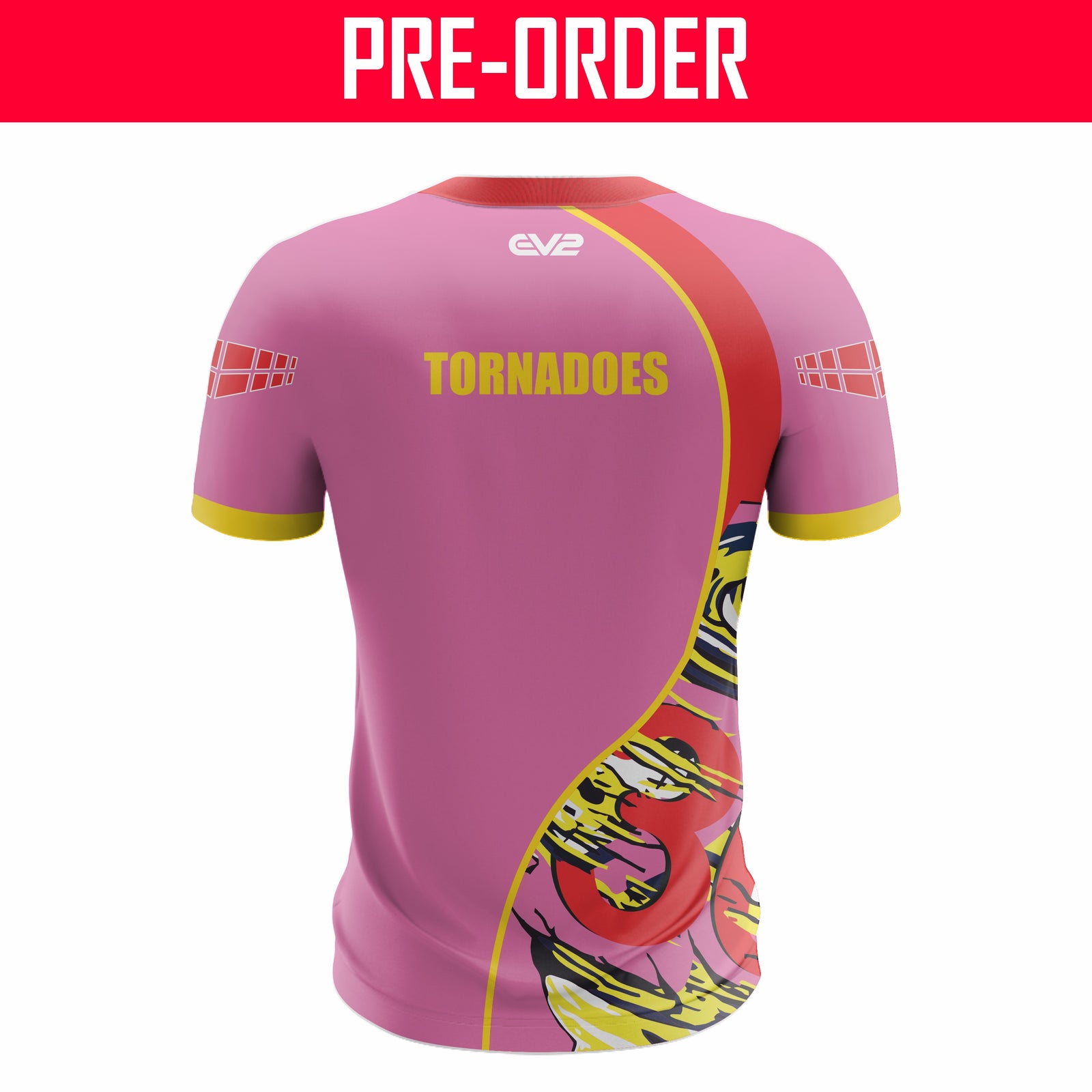 Karalee Tornadoes RLFC - Training Shirt (Pink)