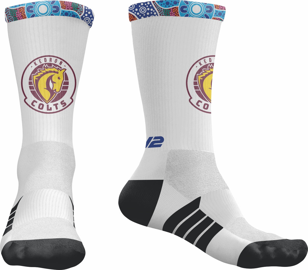 Kedron Colts - Pro Crew Sock (TRL Queensland Championships)