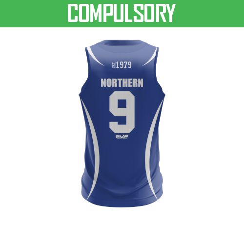 Northern Region School Sports Playing Shirt - Hockey Ladies Sleeveless