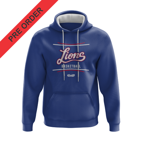 Lions Basketball - Royal Supporters Champion Hoodie