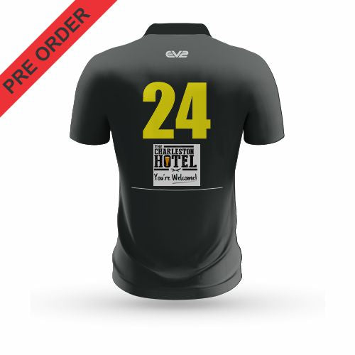 Lobethal Cricket Club  - Cricket Shirt Short Sleeve - Black