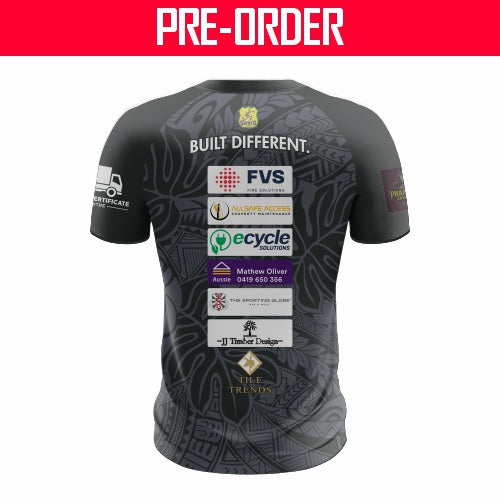 Logan City Rugby Union Saints - Training Shirt Black
