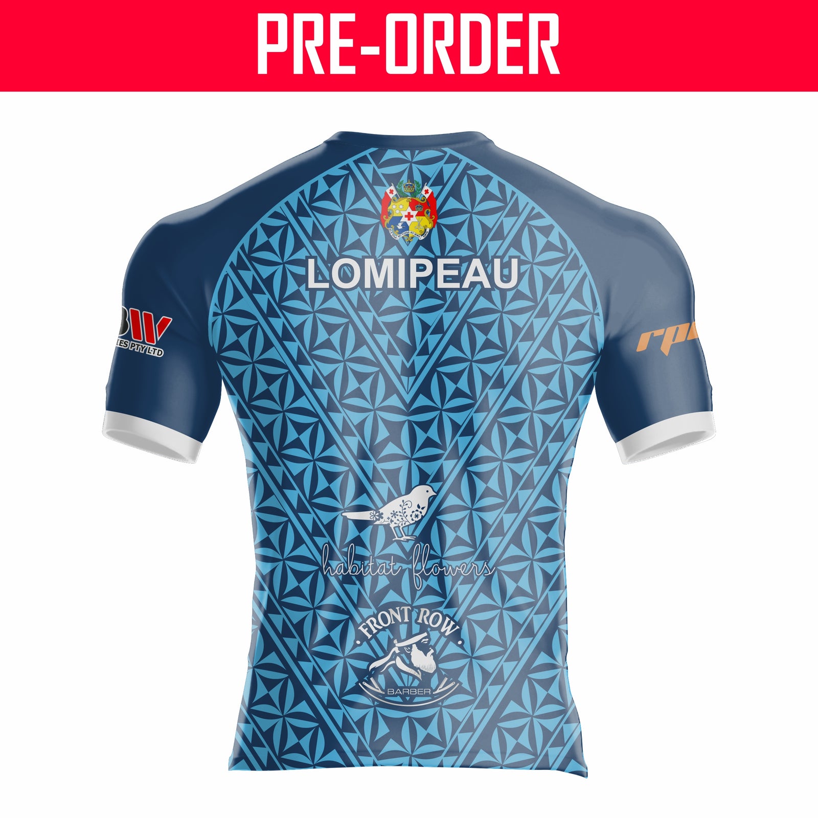 Lomipeau - Tonga RL - Pro Jersey