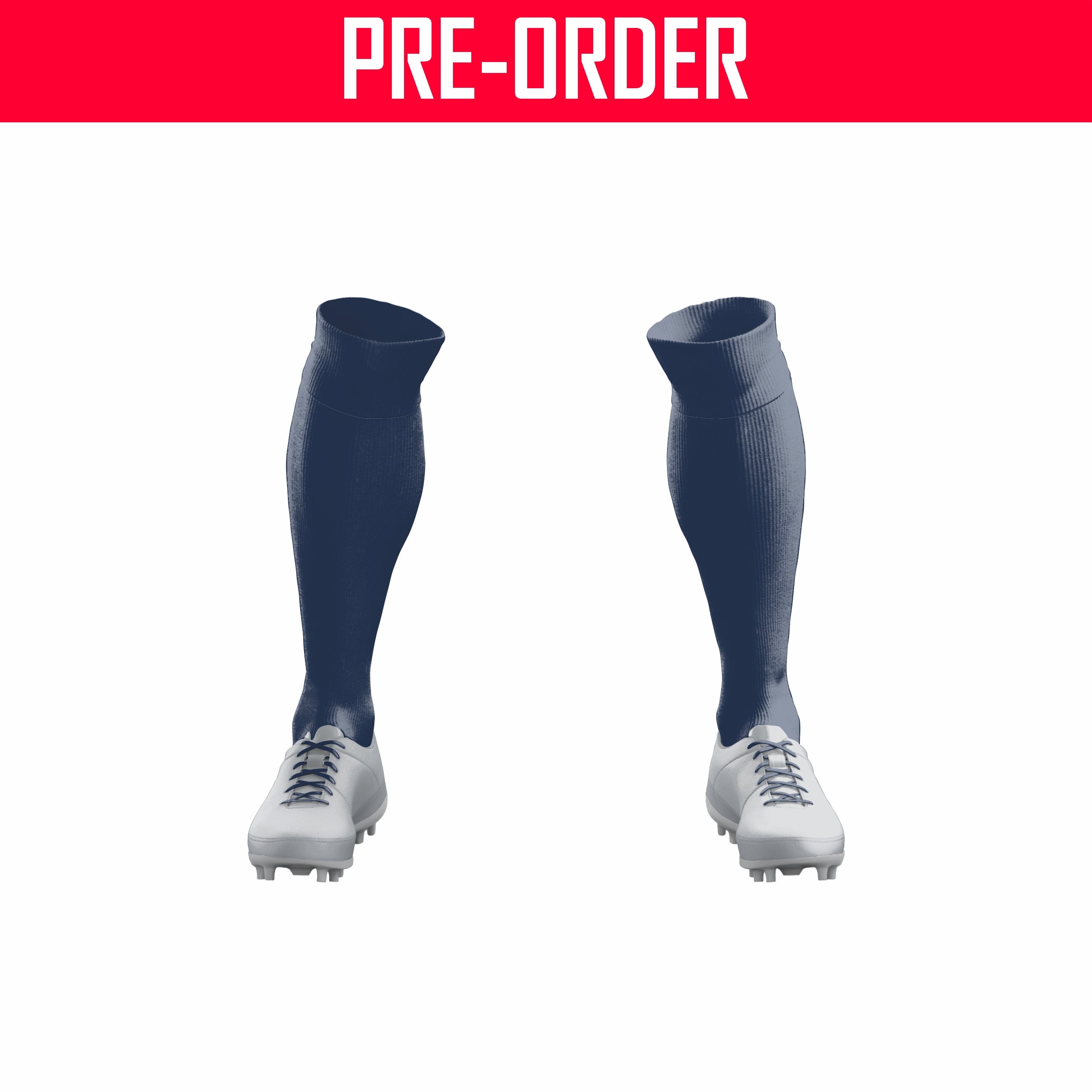 MSSC FOOTBALL ACADEMY - NAVY SOCKS - NO GRIP