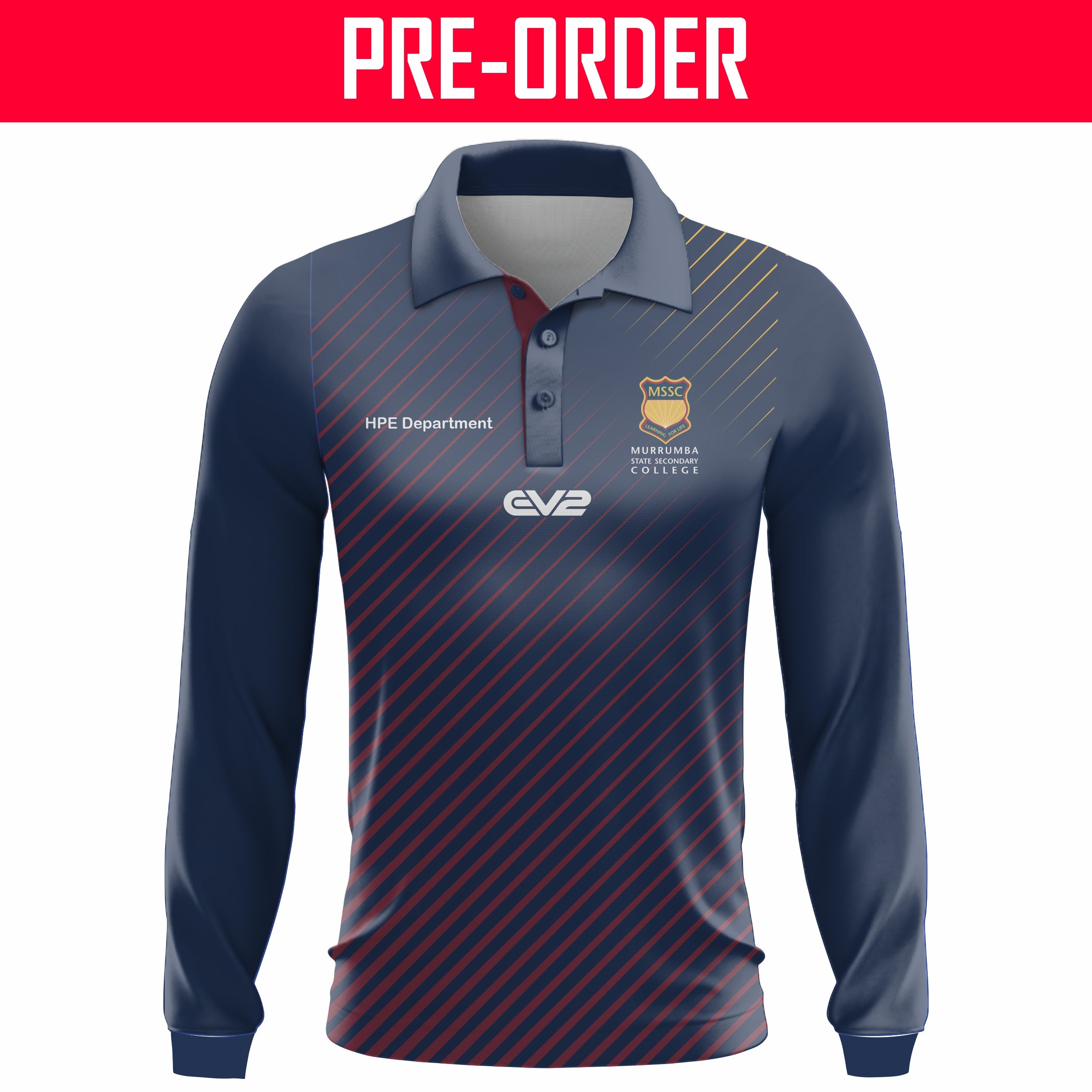 Murrumba SSC Staff - Club Polo 1a - Long Sleeve